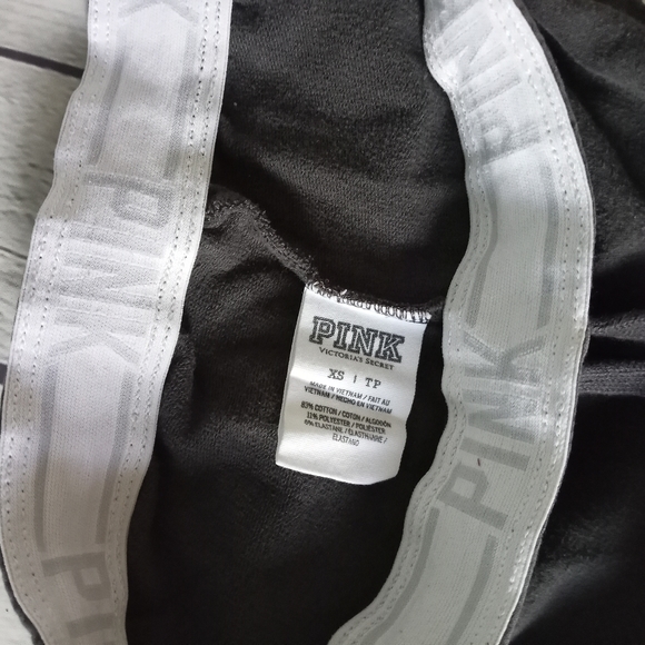 EUC PINK Victoria's Secret gray sweatpants- XS - Picture 4 of 4